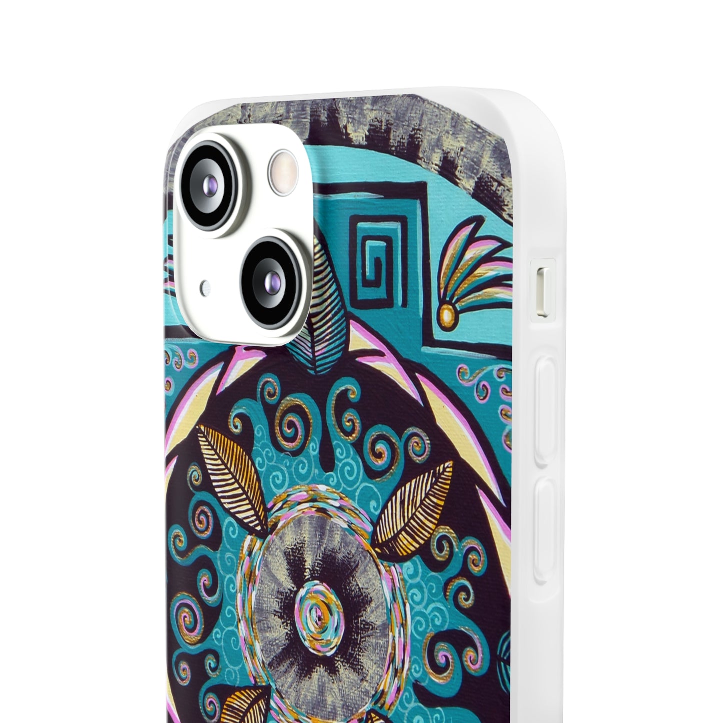 "Hojachakana" Art Phone Armor (slim-fit) - Blue Flame Array Phone Case