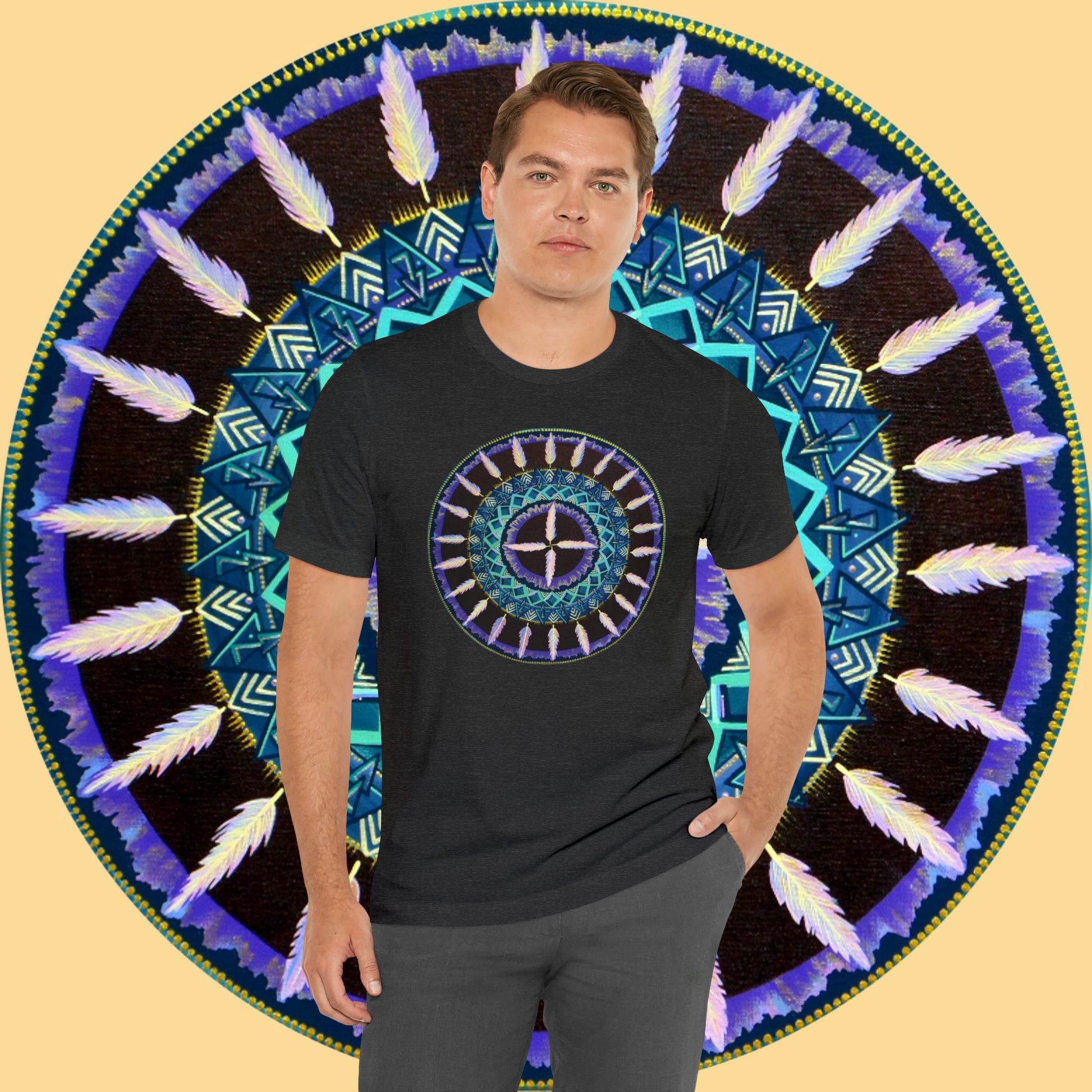 "Cuatro Vientos" Lords & Ladies Tee - Blue Flame Array T-Shirt