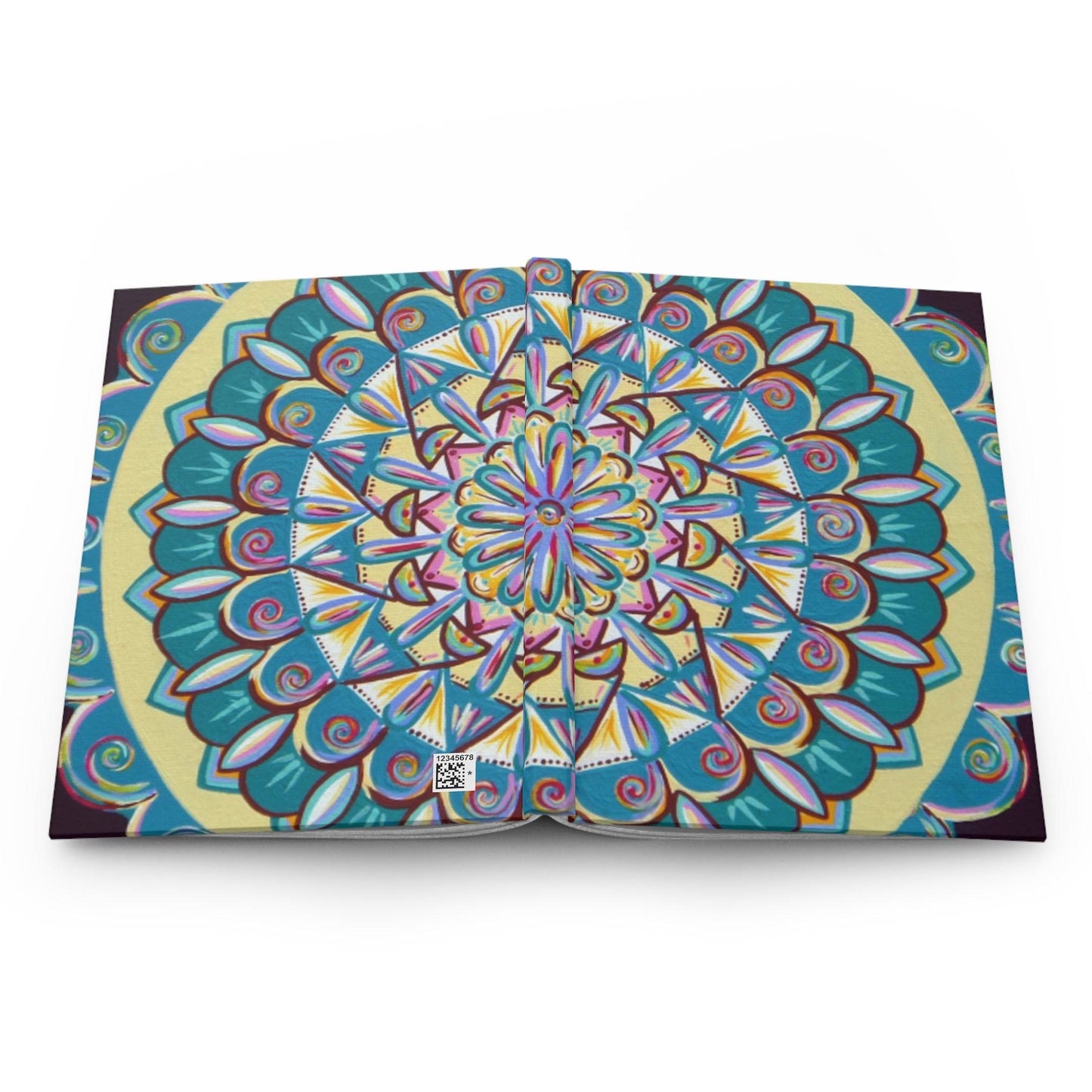 "Almandalayana" Hardcover Journal - Blue Flame Array Paper products