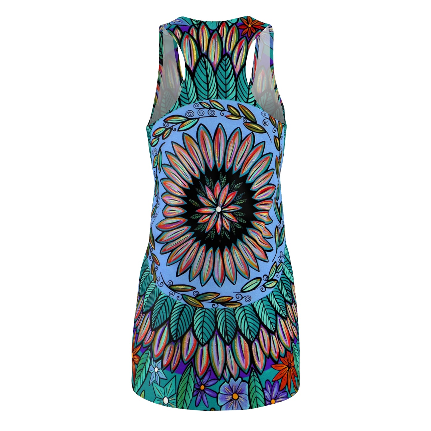 "Mandalavida" Ladies Racerback Dress