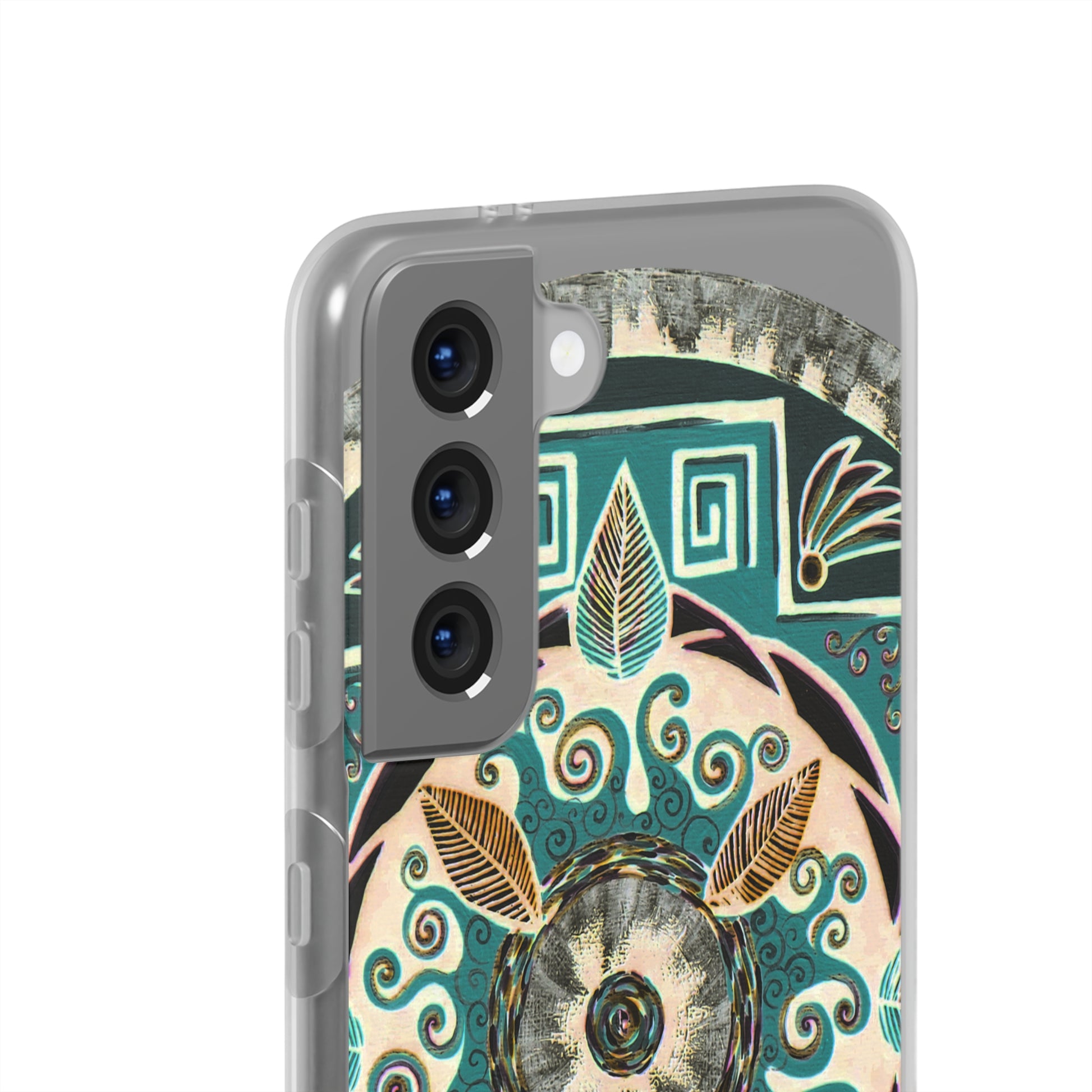 "Hojachakanazura" Art Phone Armor (slim-fit) - Blue Flame Array Phone Case