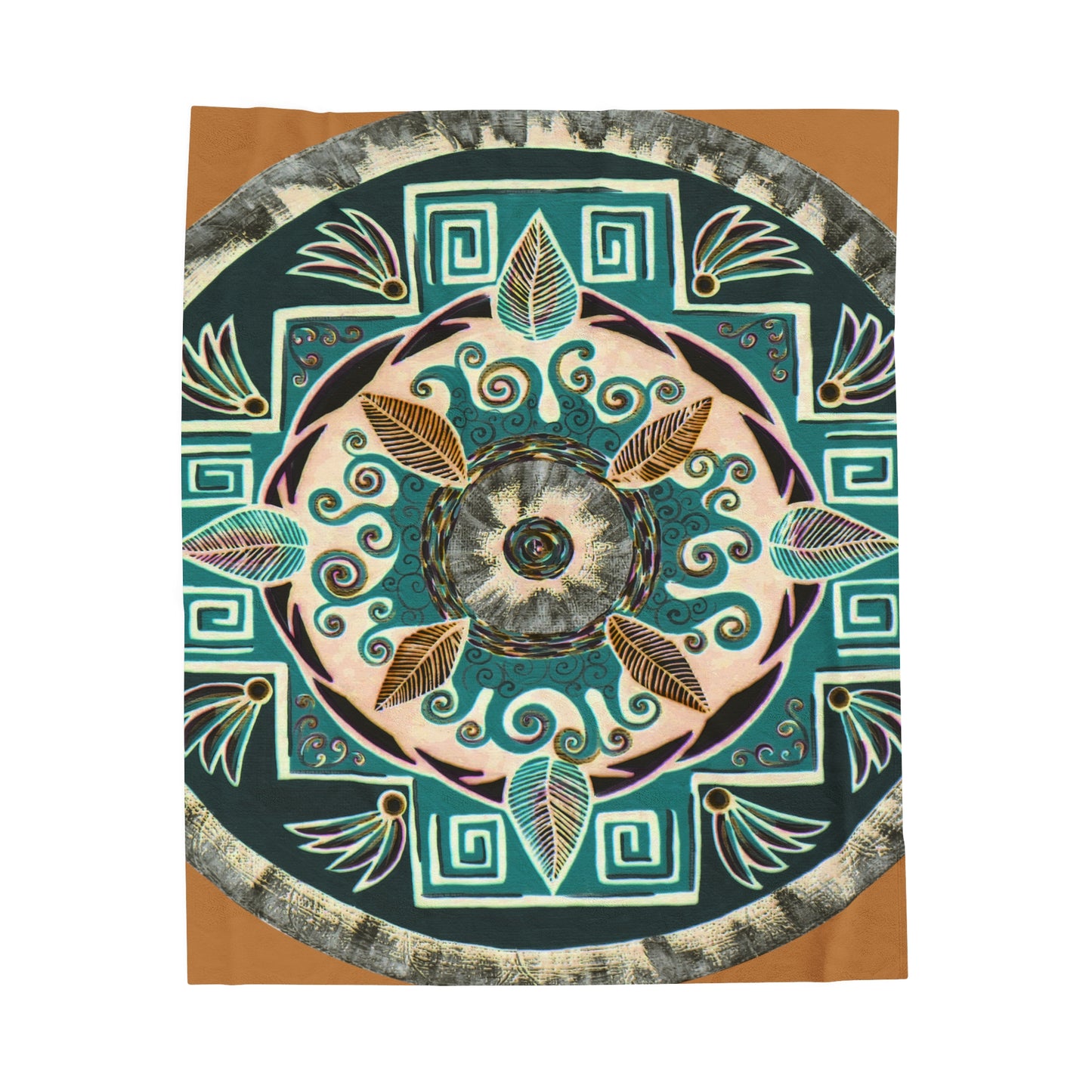 "Hojachakanazura" Dreamcatcher Blanket - Blue Flame Array All Over Prints