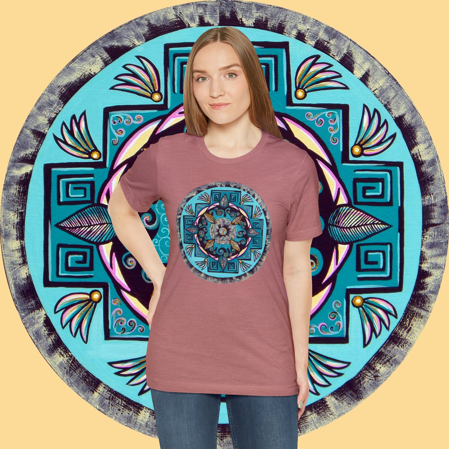 "Hojachakana" Lords & Ladies Tee - Blue Flame Array T-Shirt