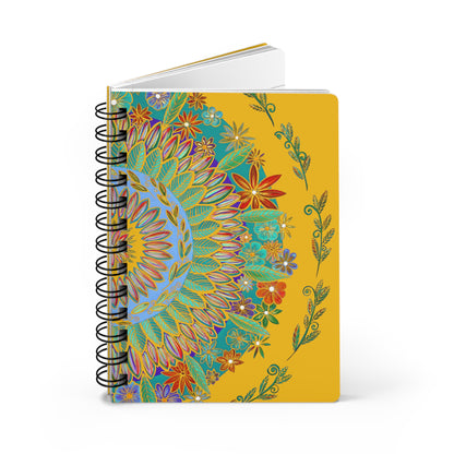 Spiral Bound Journal ~ "Mandalavidorada"