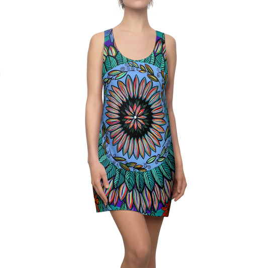 "Mandalavida" Ladies Racerback Dress