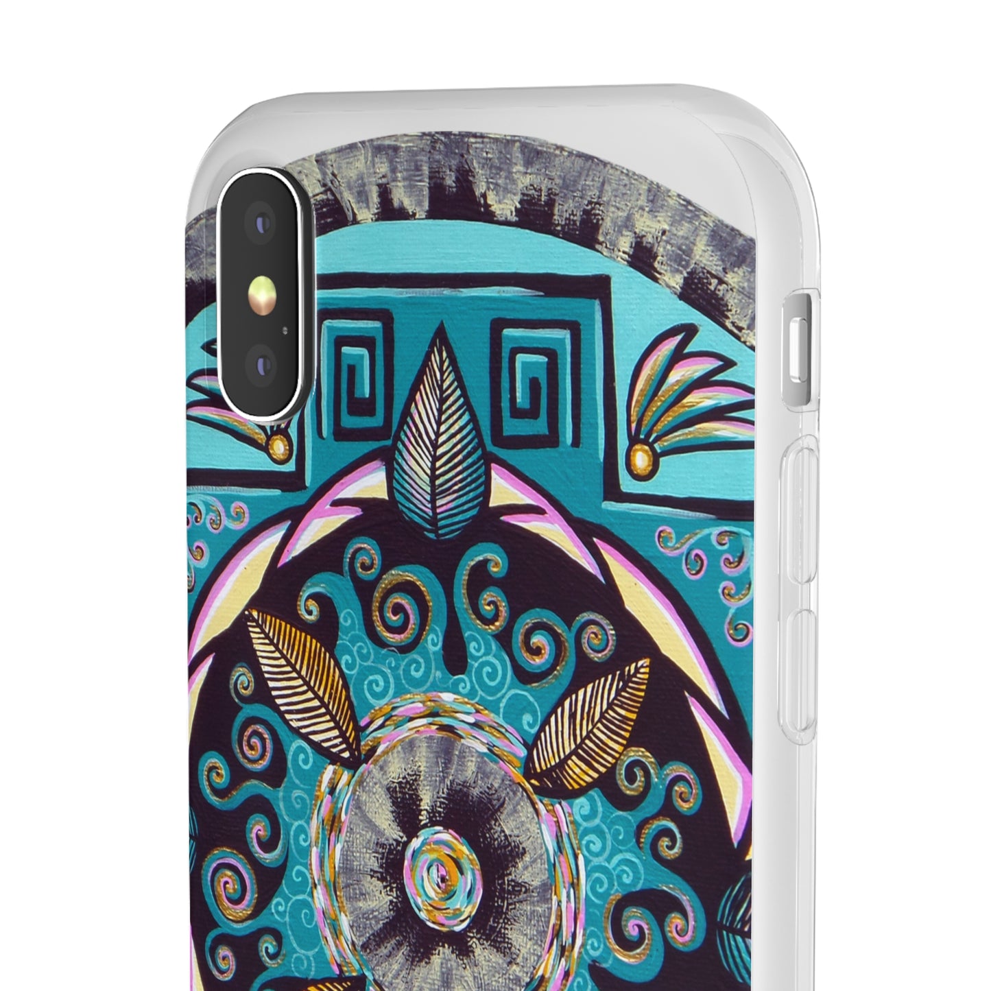 "Hojachakana" Art Phone Armor (slim-fit) - Blue Flame Array Phone Case