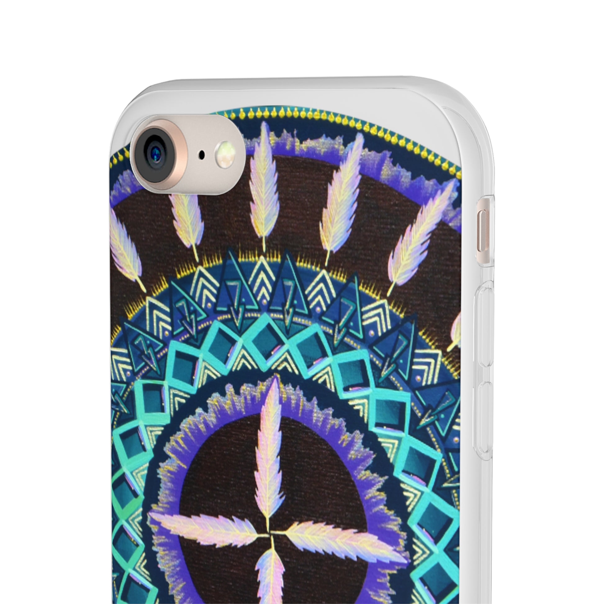 "Cuatro Vientos" Art Phone Armor (slim-fit) - Blue Flame Array Phone Case