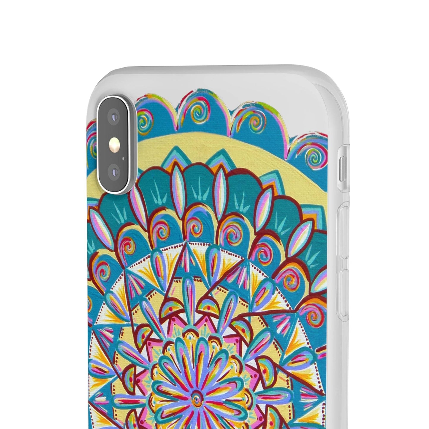 "Almandalayana" Art Phone Armor (slim-fit) - Blue Flame Array Phone Case