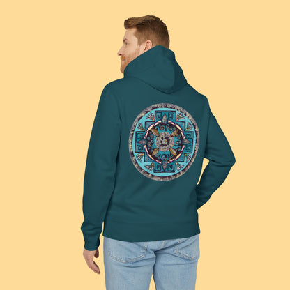 "Hojachakana" Organic Cruiser Hoodie (Font&Back Print)