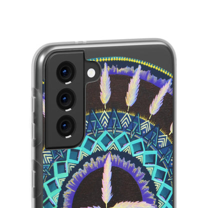 "Cuatro Vientos" Art Phone Armor (slim-fit) - Blue Flame Array Phone Case