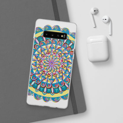 "Almandalayana" Art Phone Armor (slim-fit) - Blue Flame Array Phone Case