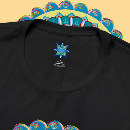 "Almandalayana" Lords & Ladies Tee - Blue Flame Array T-Shirt