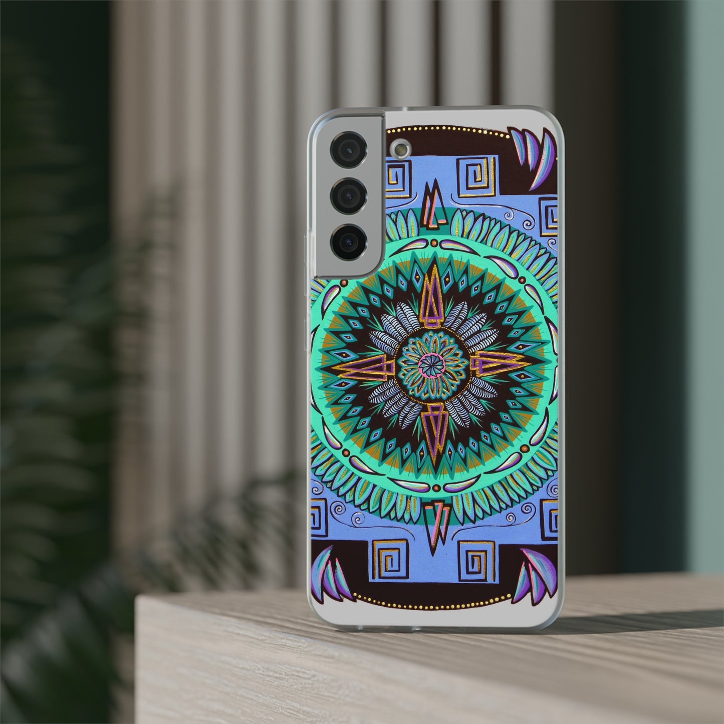 "Plumachakana" Art Phone Armor (slim-fit)