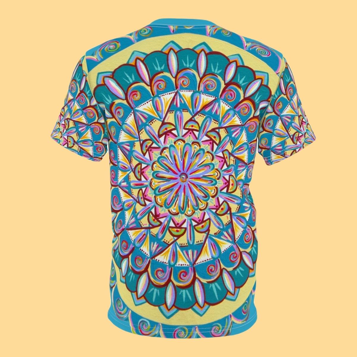 "Almandalayana" Lords & Ladies All-Over-Print Tee - Blue Flame Array All Over Prints