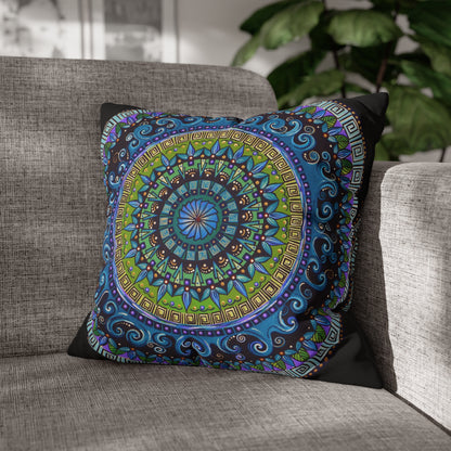 "Mandaquala" Dreamcatcher Pillow Cover