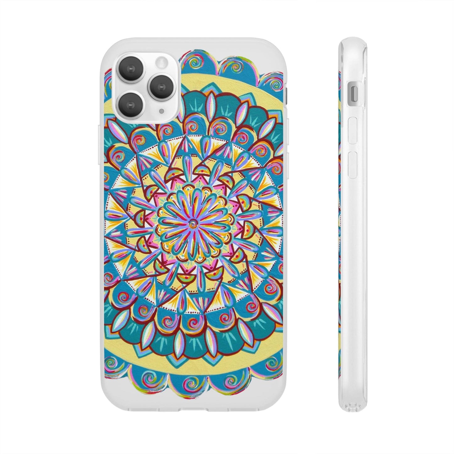 "Almandalayana" Art Phone Armor (slim-fit) - Blue Flame Array iPhone 11 Pro Max Phone Case