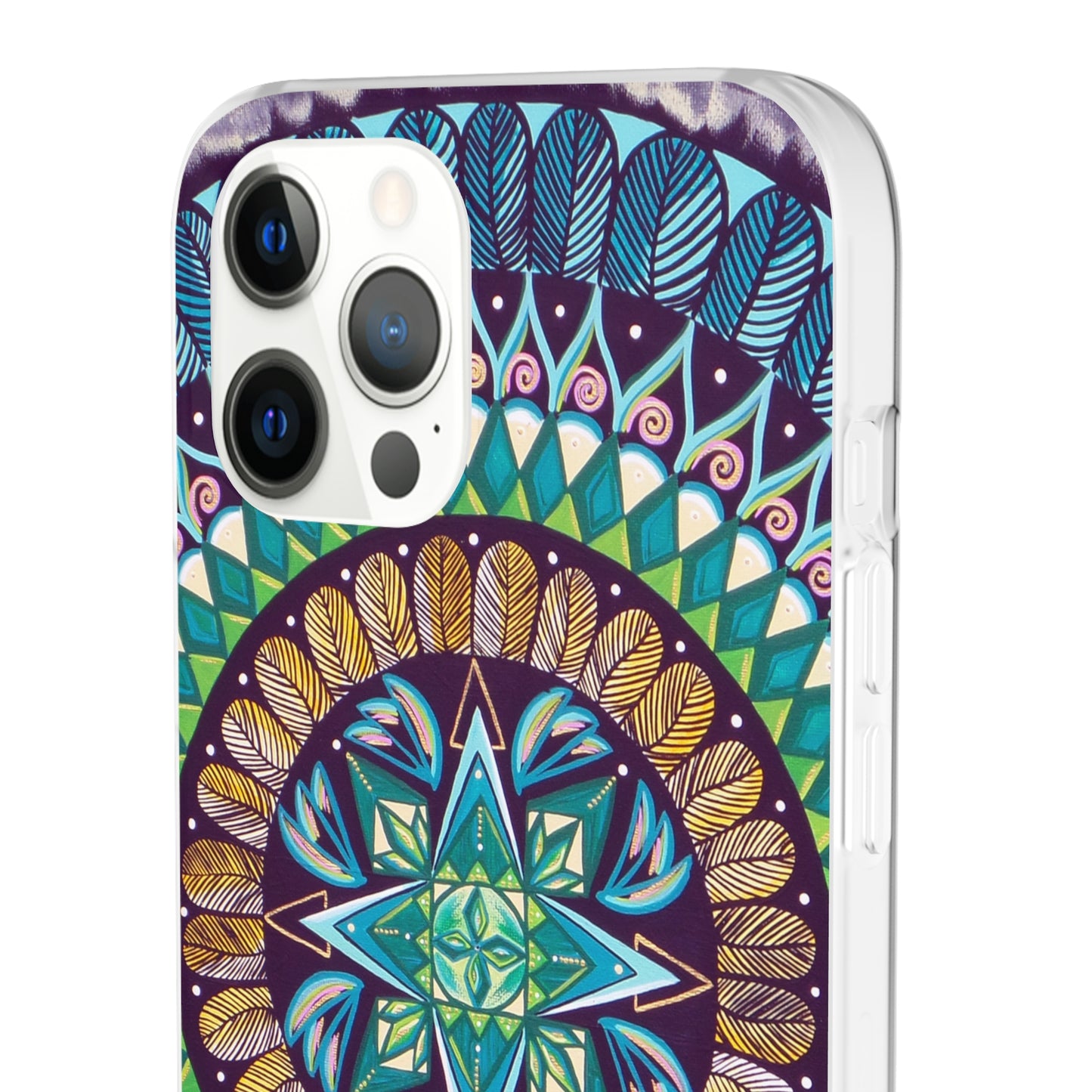 "AquilazurA Kryst'dala" Art Phone Armor (slim-fit) - Blue Flame Array Phone Case