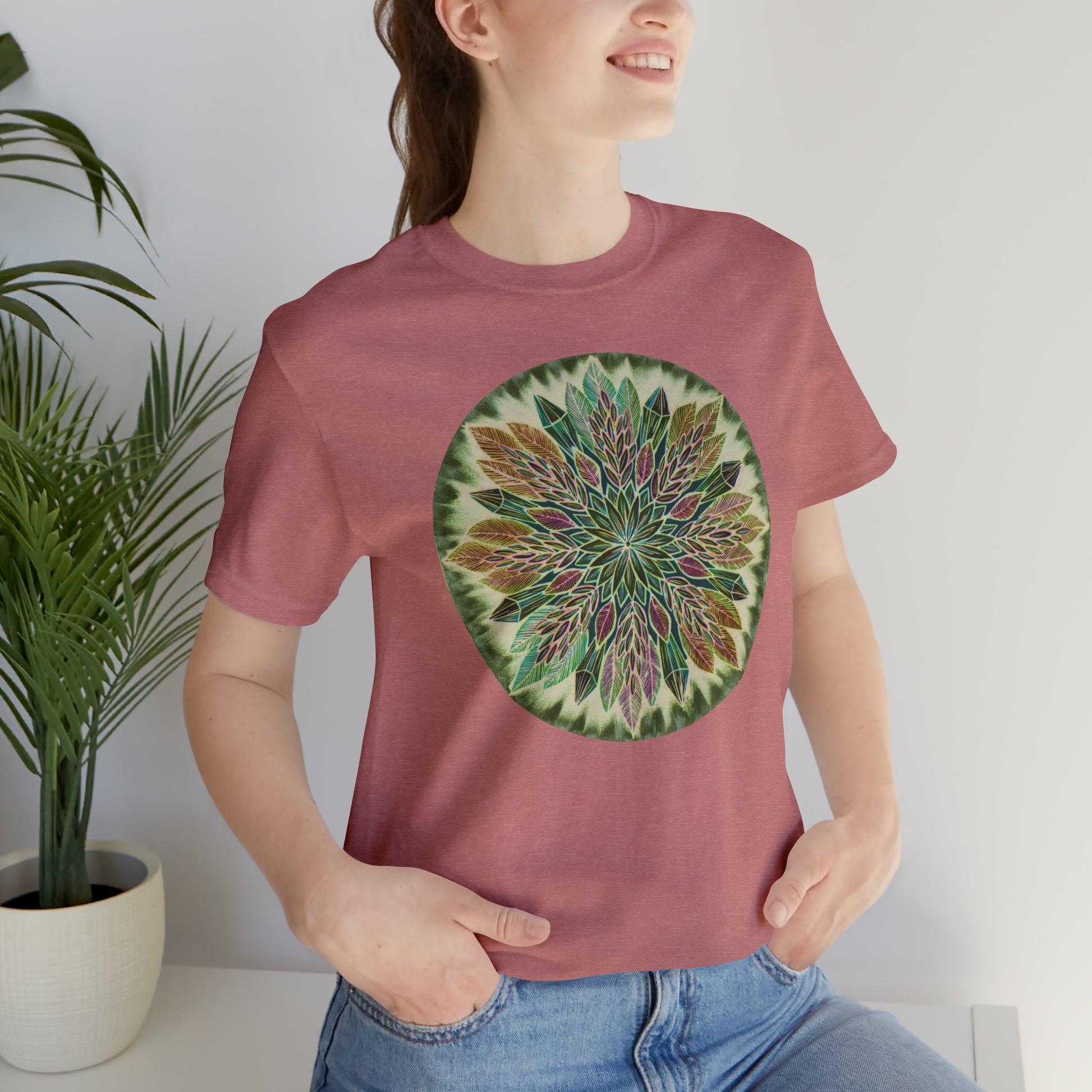 "Krystalhoja Verde" Lords & Ladies Tee - Blue Flame Array T-Shirt