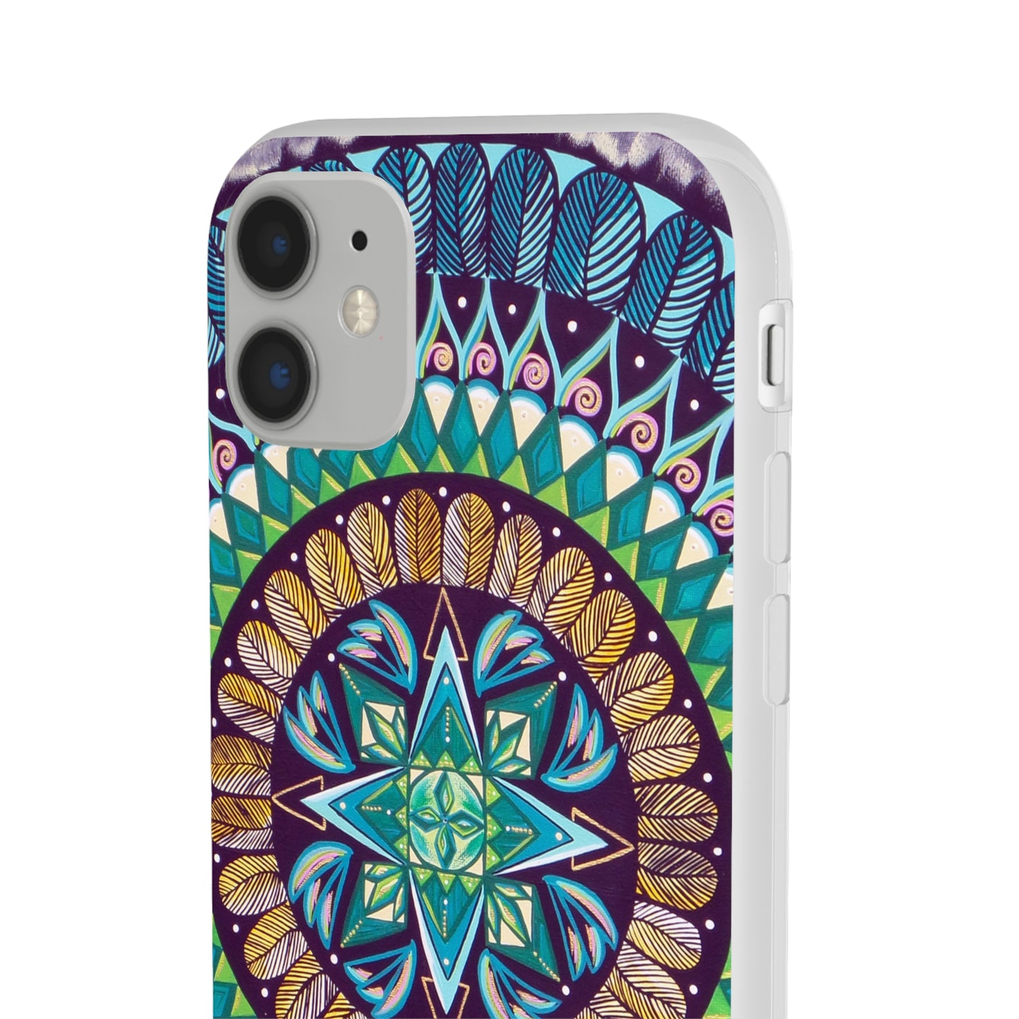 "AquilazurA Kryst'dala" Art Phone Armor (slim-fit) - Blue Flame Array Phone Case