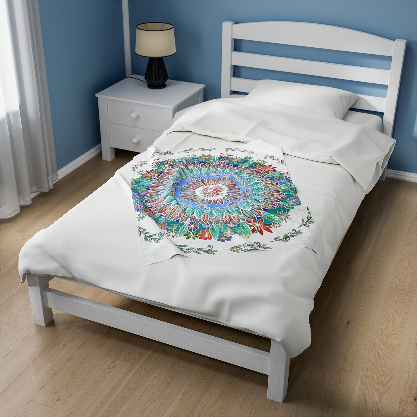 "Mandalavida Blanka" Dreamcatcher Blanket