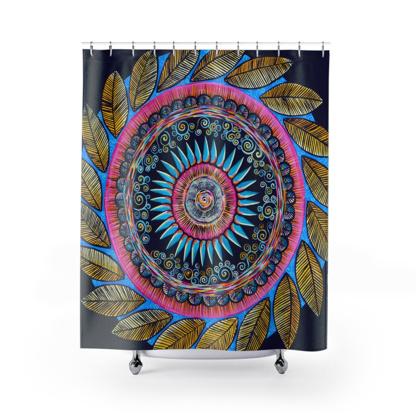 "Mandalamirananda" Shower Curtains