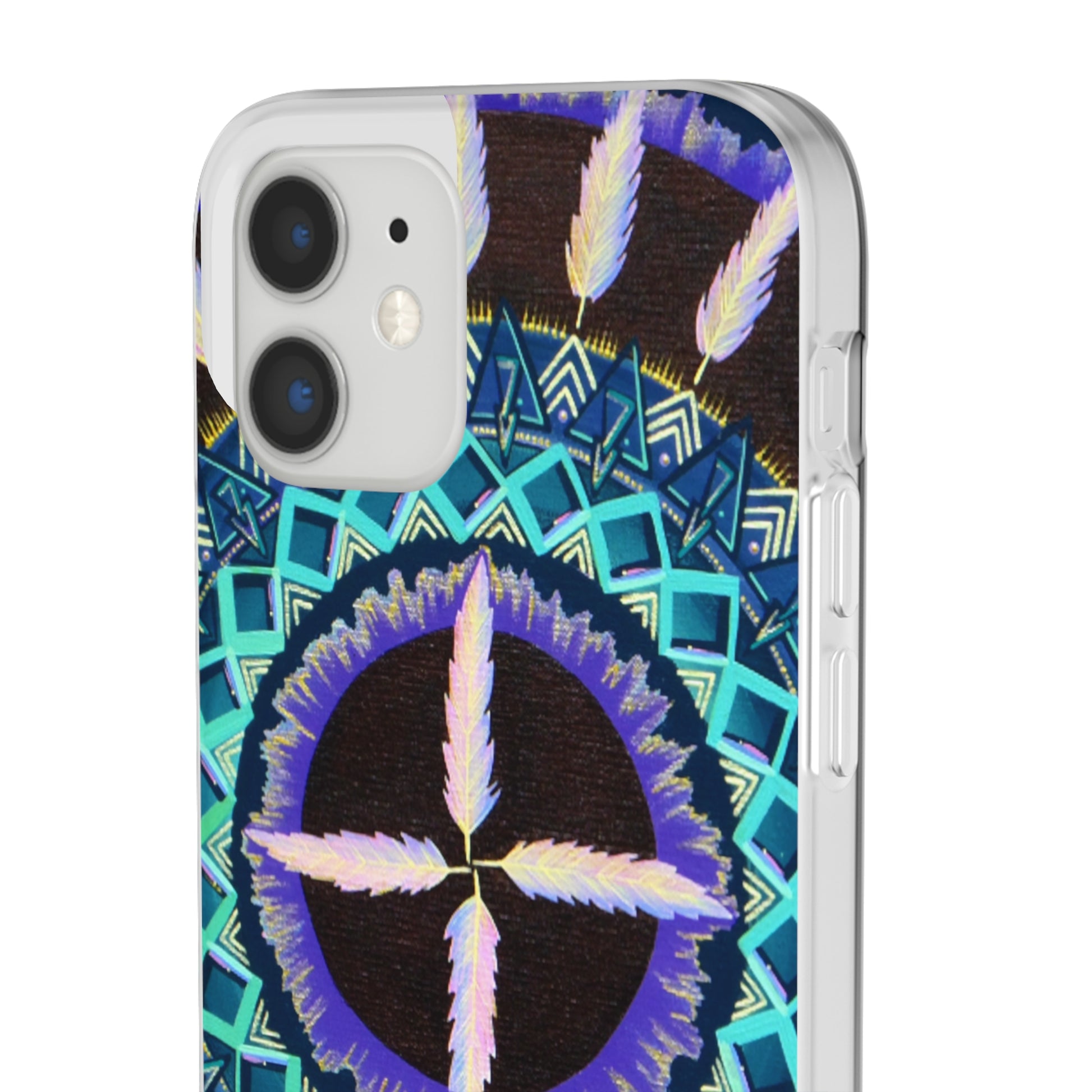 "Cuatro Vientos" Art Phone Armor (slim-fit) - Blue Flame Array Phone Case