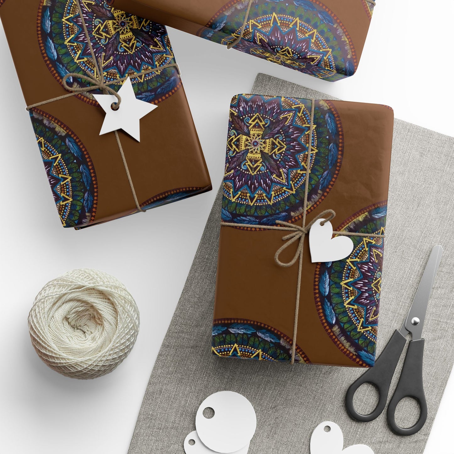 Mandala Gift Wrapping Paper