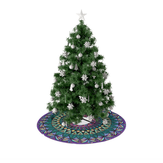 "Mandaladiosa" Christmas Tree Skirt