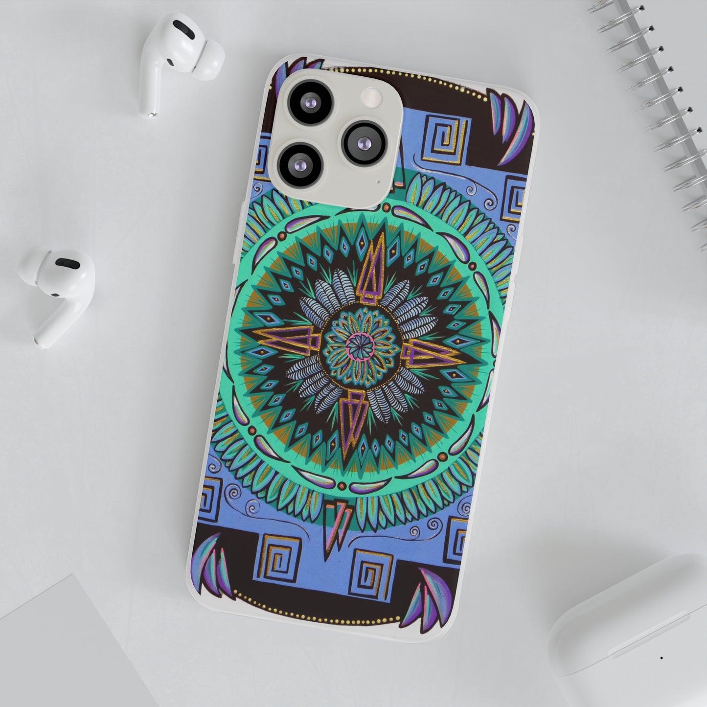 "Plumachakana" Art Phone Armor (slim-fit)