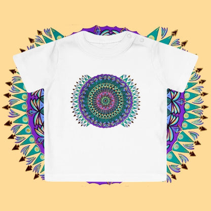 "Mandaladiosa" Organic Baby Tee