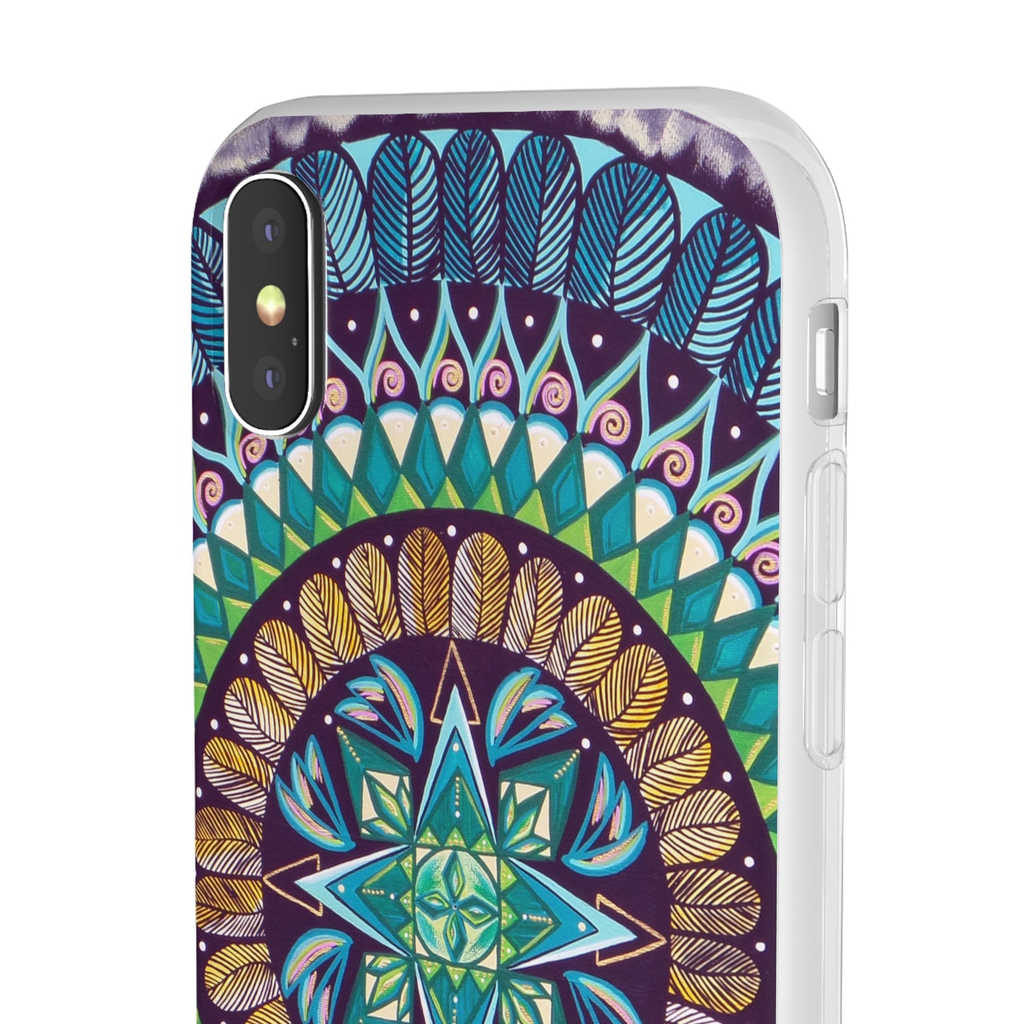 "AquilazurA Kryst'dala" Art Phone Armor (slim-fit) - Blue Flame Array Phone Case