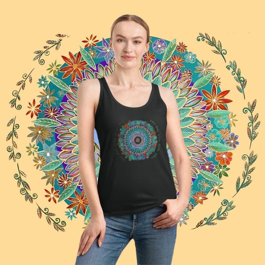 "Mandalavida" Ladies Organic Tank Top