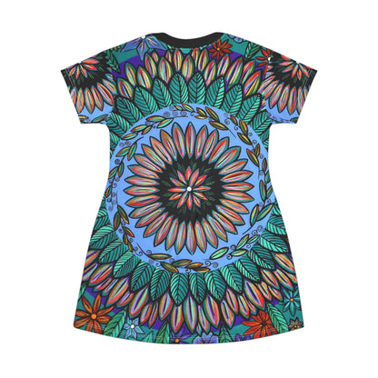 "Mandalavida" Ladies T-Shirt Dress