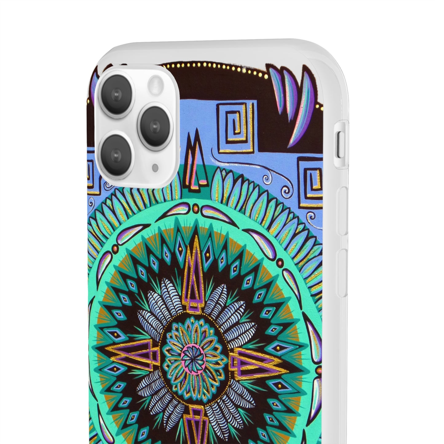 "Plumachakana" Art Phone Armor (slim-fit)