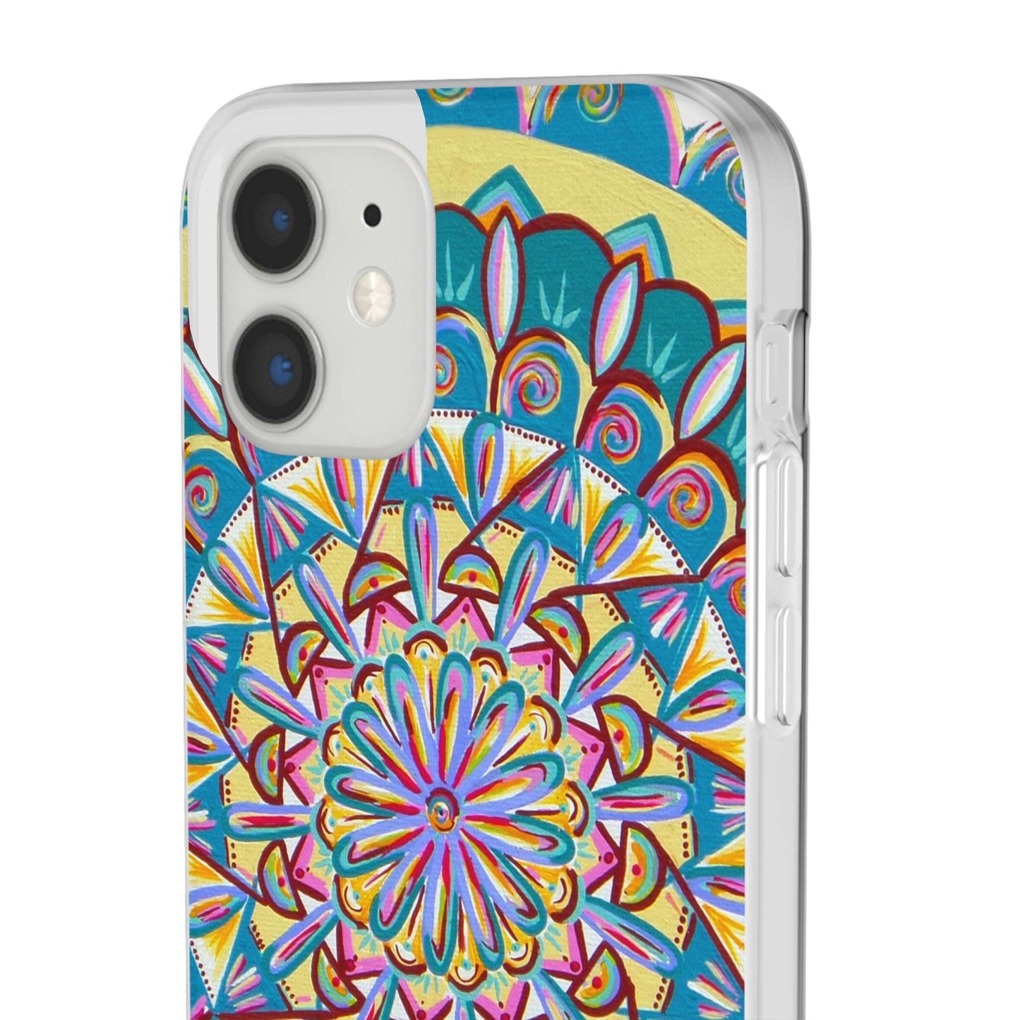 "Almandalayana" Art Phone Armor (slim-fit) - Blue Flame Array Phone Case