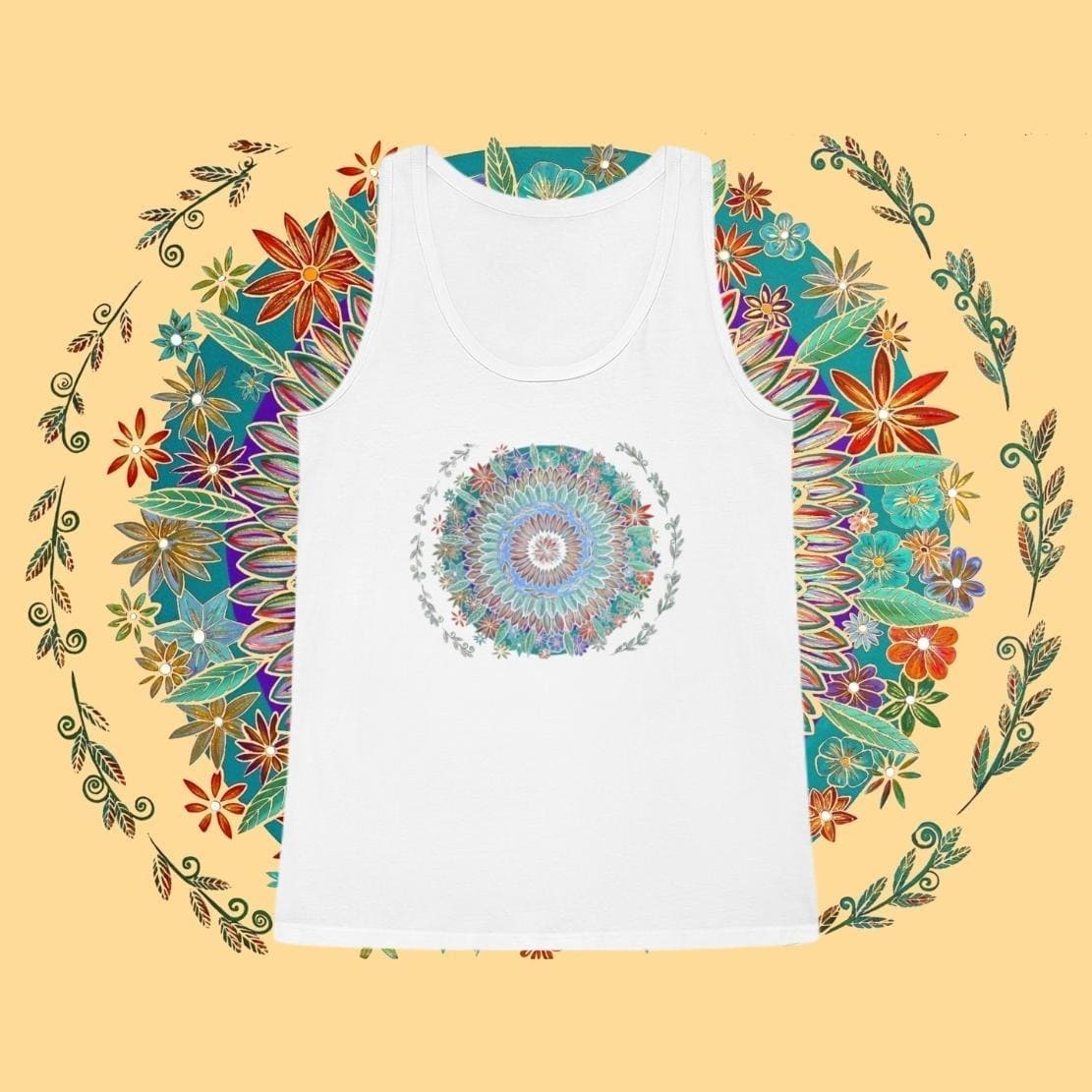 "Mandalavida" Ladies Organic Tank Top