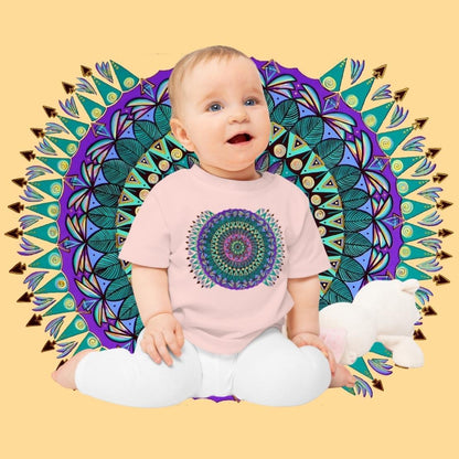 "Mandaladiosa" Organic Baby Tee