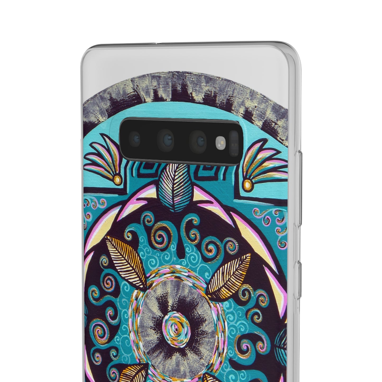 "Hojachakana" Art Phone Armor (slim-fit) - Blue Flame Array Phone Case