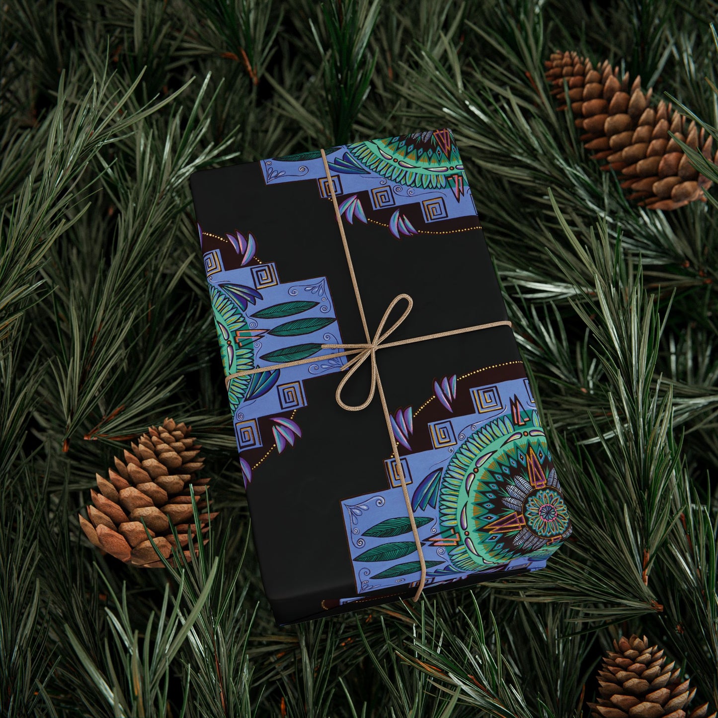 "Plumachakana" Gift Wrapping Paper