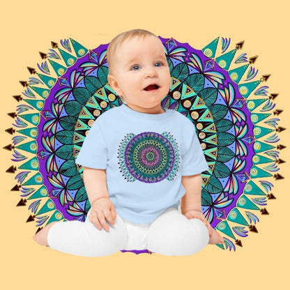 "Mandaladiosa" Organic Baby Tee