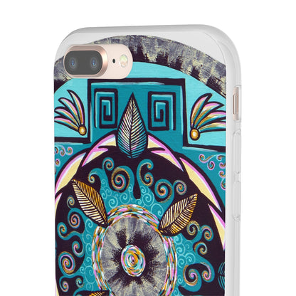 "Hojachakana" Art Phone Armor (slim-fit) - Blue Flame Array Phone Case