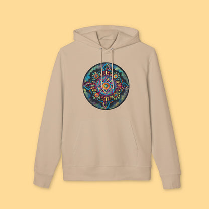 "Kirashadala" Organic Cruiser Hoodie (Font&Back Print)