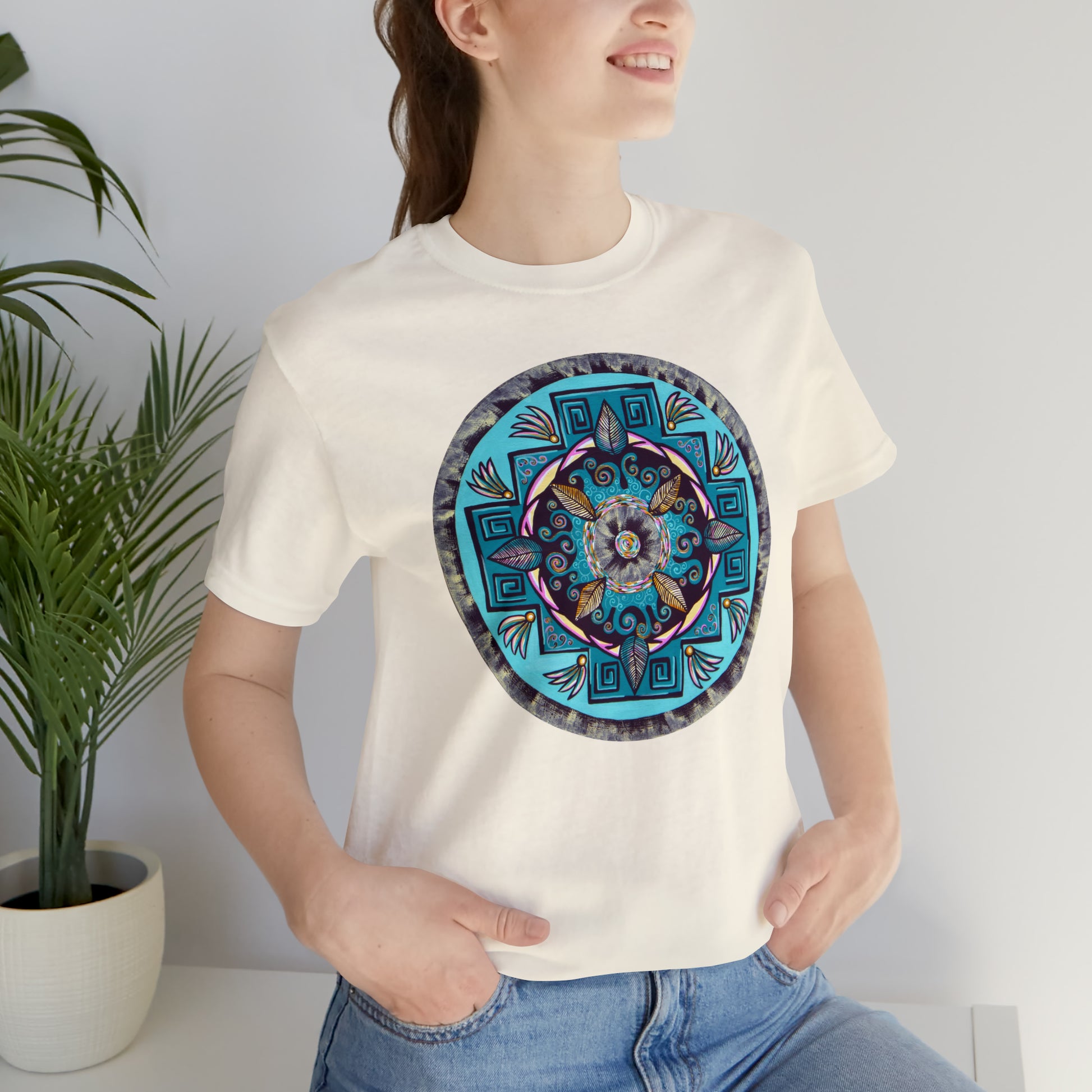 "Hojachakana" Lords & Ladies Tee - Blue Flame Array T-Shirt