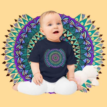 "Mandaladiosa" Organic Baby Tee