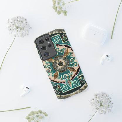 "Hojachakanazura" Art Phone Armor - Blue Flame Array Phone Case