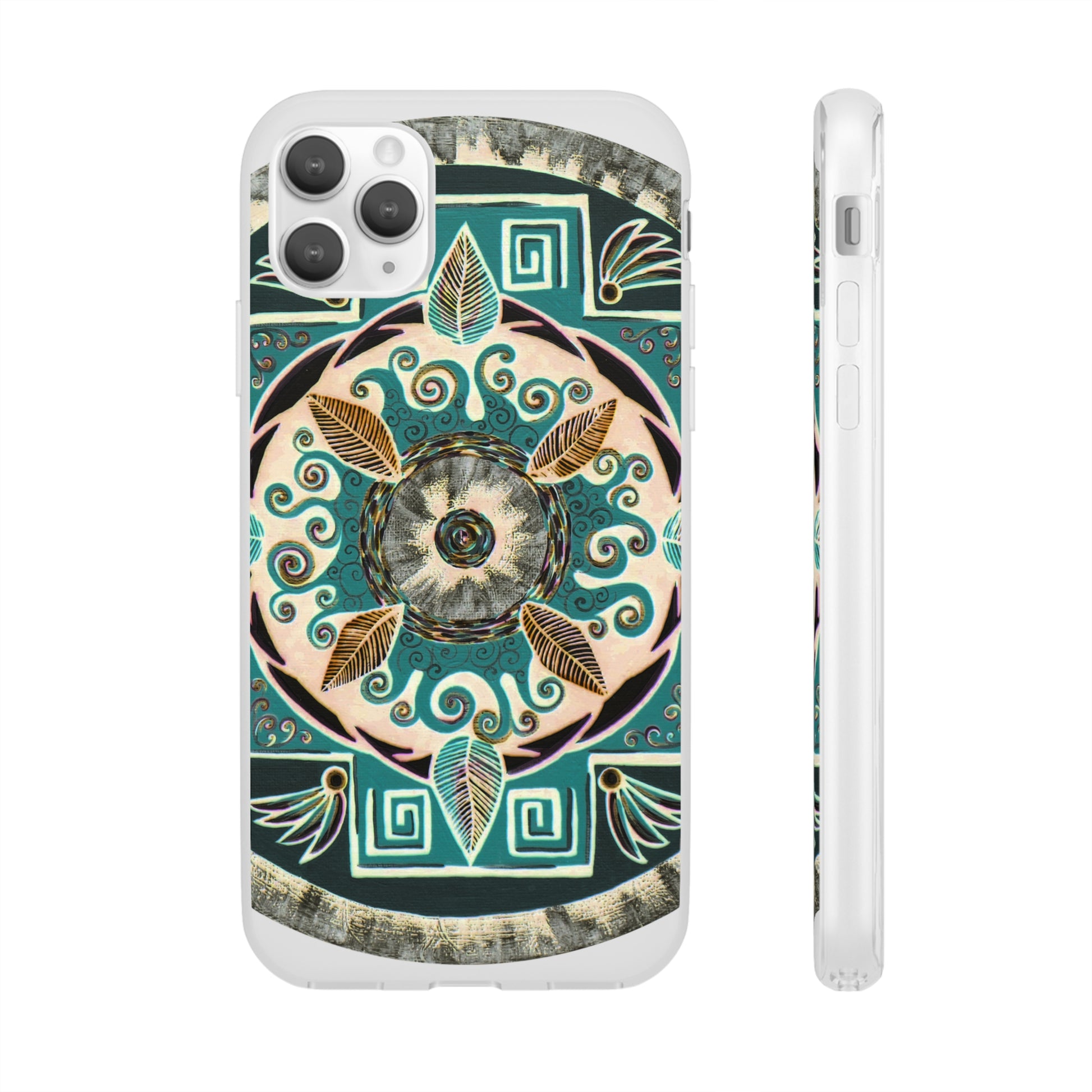 "Hojachakanazura" Art Phone Armor (slim-fit) - Blue Flame Array iPhone 11 Pro Max Phone Case