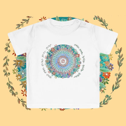 "Mandalavida" Organic Baby Tee