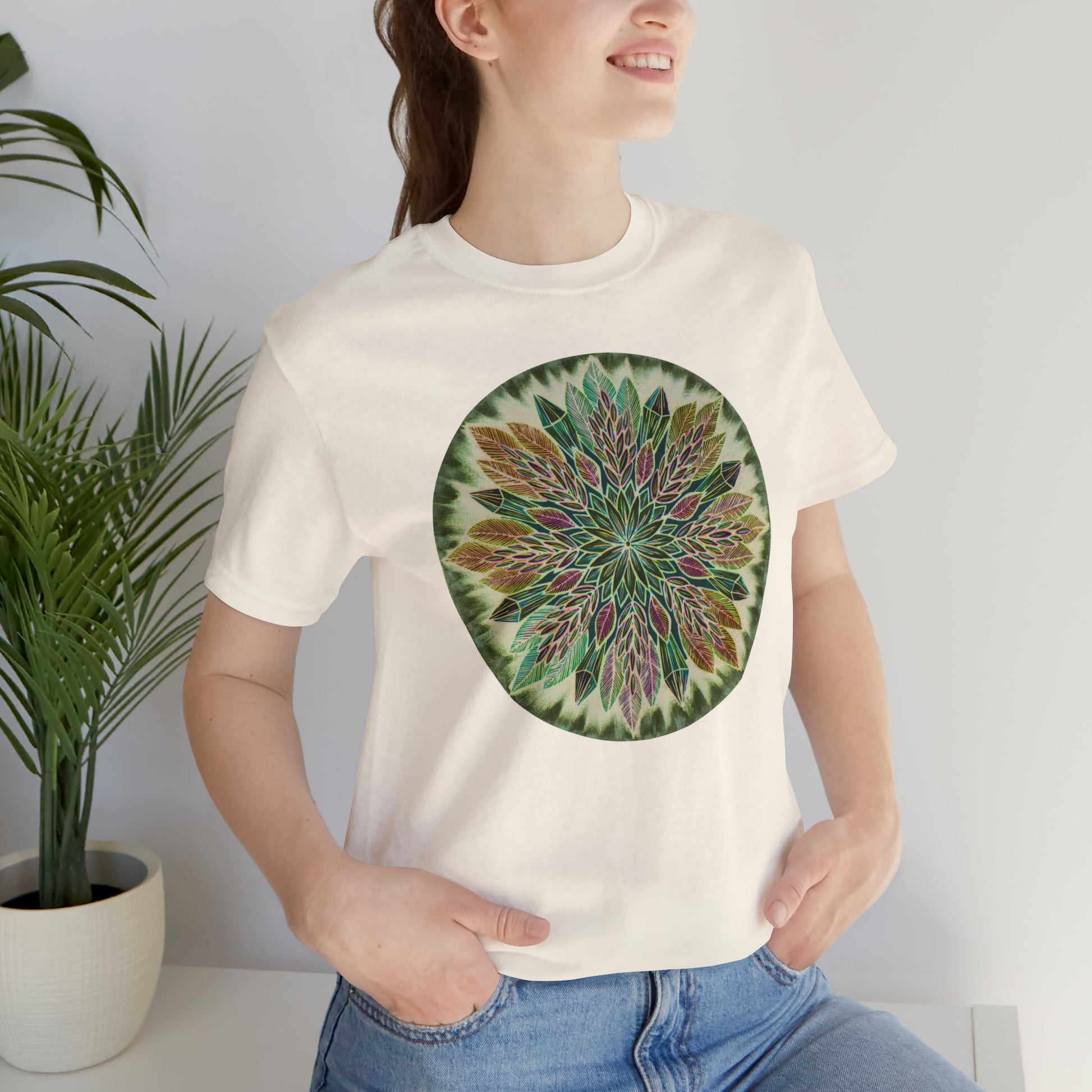 "Krystalhoja Verde" Lords & Ladies Tee - Blue Flame Array T-Shirt