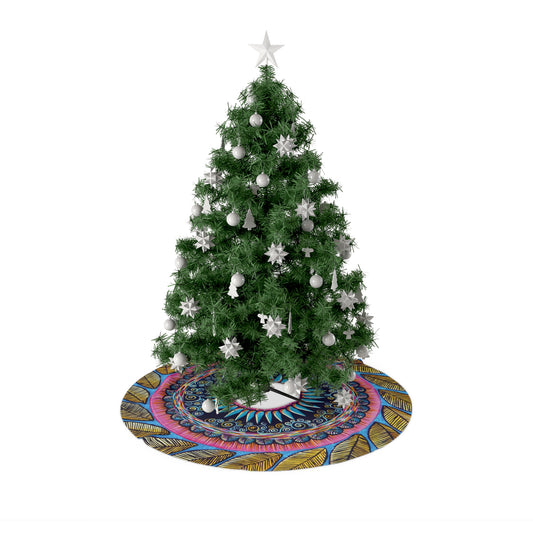 "Mandalamirananda" Christmas Tree Skirt