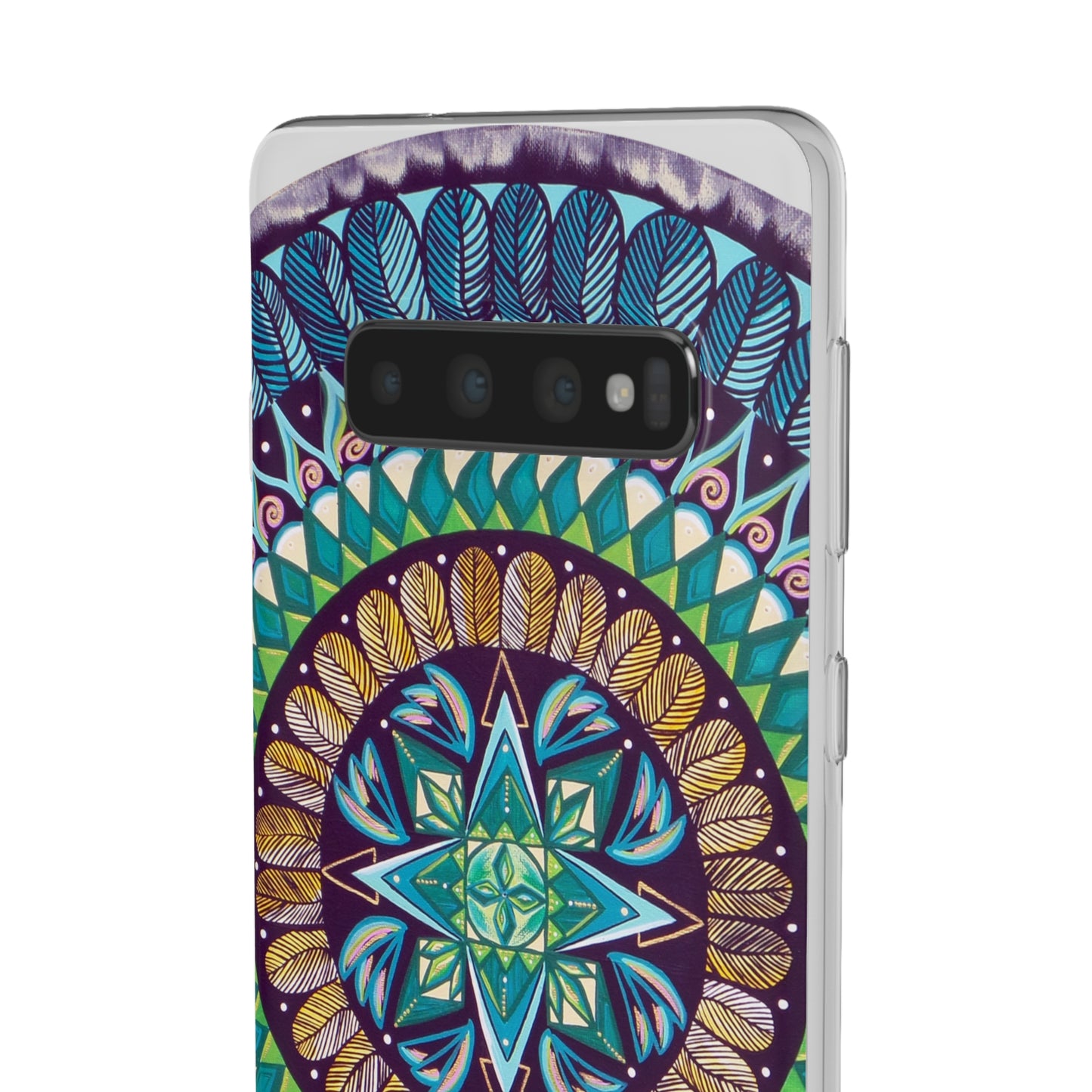 "AquilazurA Kryst'dala" Art Phone Armor (slim-fit) - Blue Flame Array Phone Case